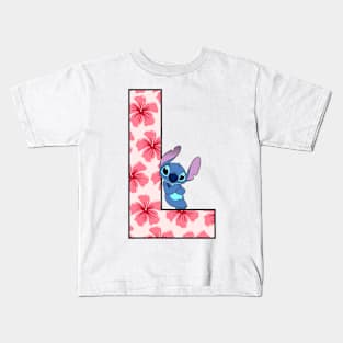 Stitch letter Kids T-Shirt